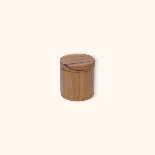 Teak Salt Keeper